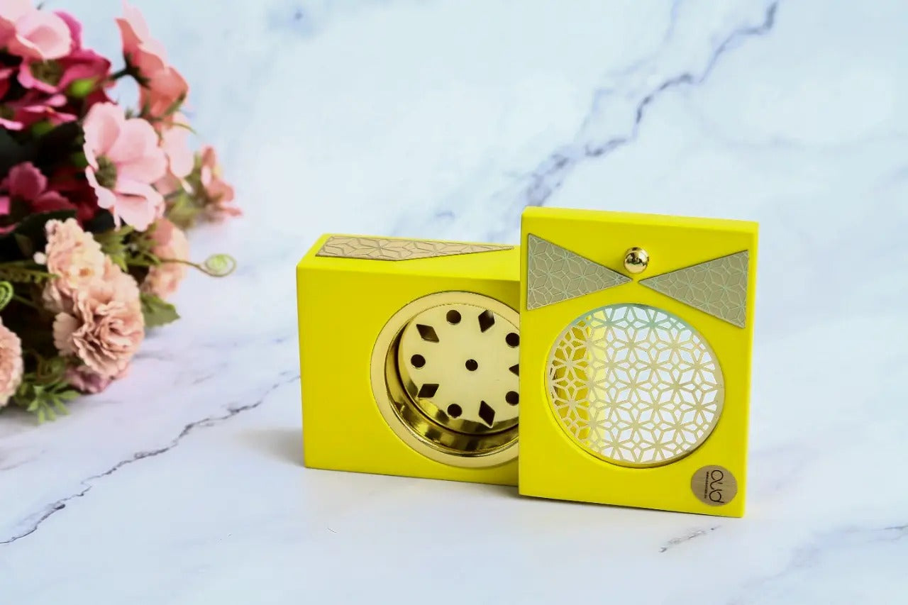 M227 Incense Burner – Yellow
